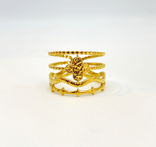 anillo dorado