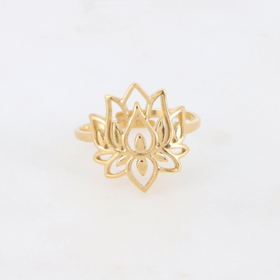 anillo flor de loto